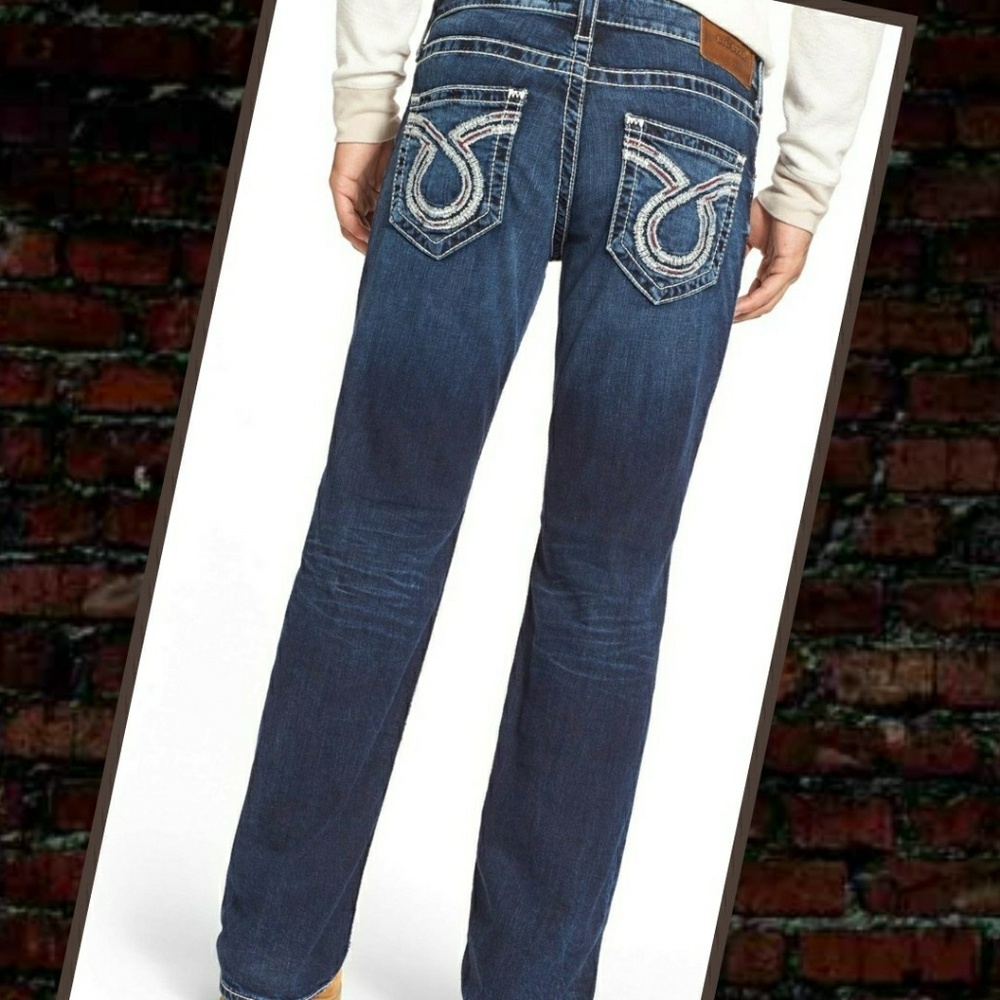 34 x 32 LEFT BIG STAR PIONEER BOOTCUT JEAN - Picture 3 of 4